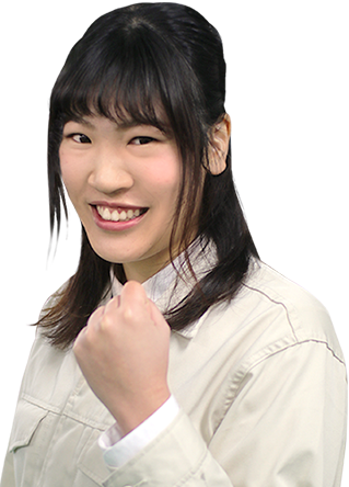 画像:メッセージを送る先輩社員