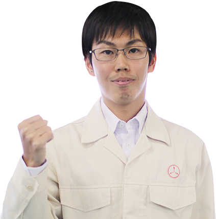 画像:メッセージを送る先輩社員